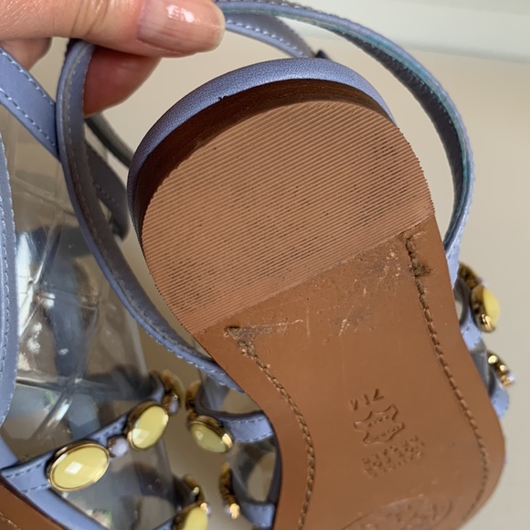 RARE Tory Burch rock stud sandals - Picture 6 of 8